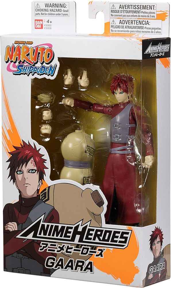 Anime Heroes Naruto Shippuden Gaara 6.5 Inch Action Figure