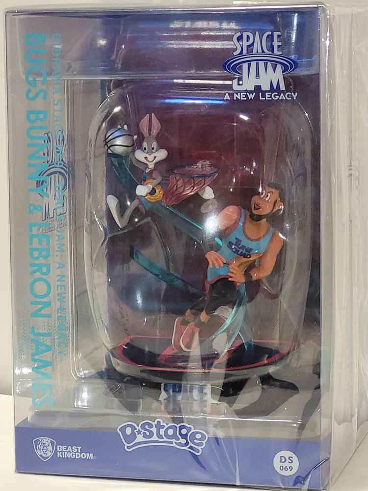 Space Jam: A New Legacy DS-069 D-Stage Bugs Bunny and Lebron James 6 Inch Statue