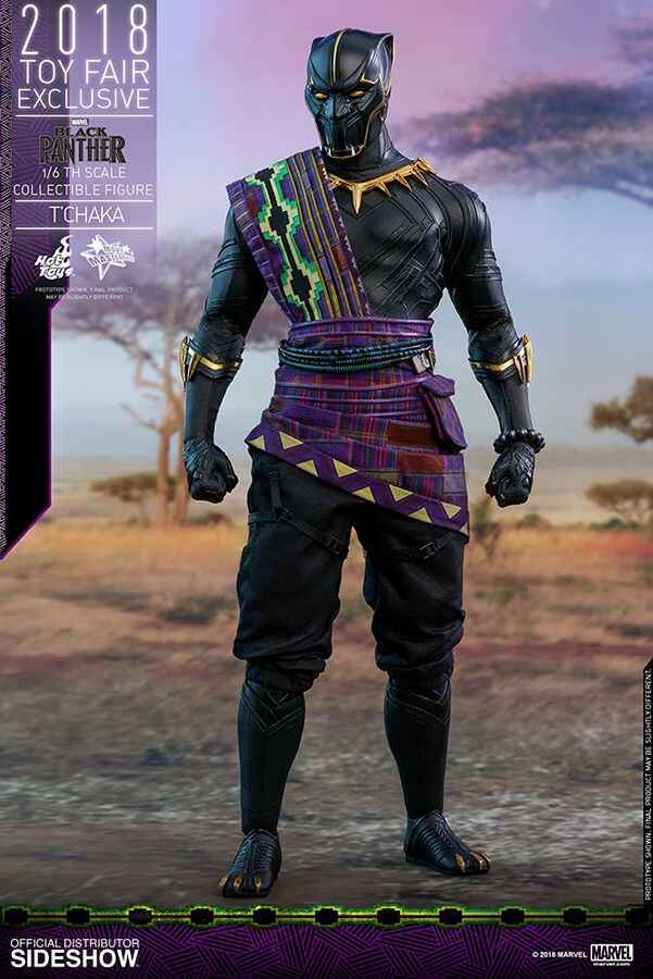 Black Panther Marvel T'Chaka Exclusive 12 inch 1/6 scale Collectible Figure MMS407 903623