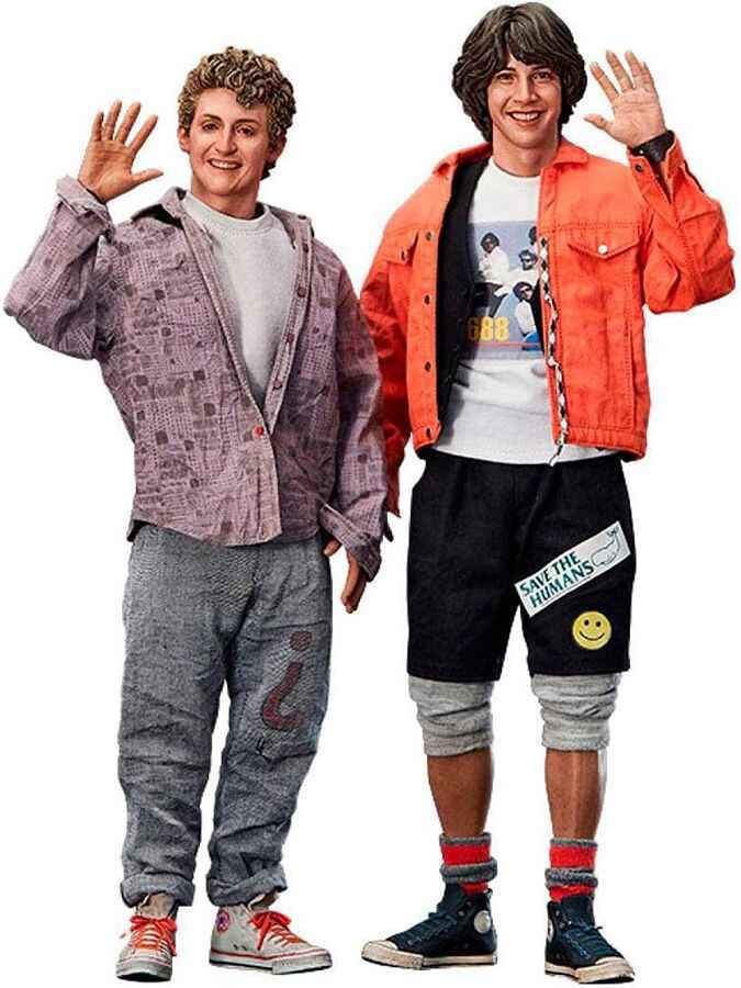 Bill & Ted's Excellent Adventure - Bill and Ted 1/6 Scale 12 Inch Figures Pack 903705