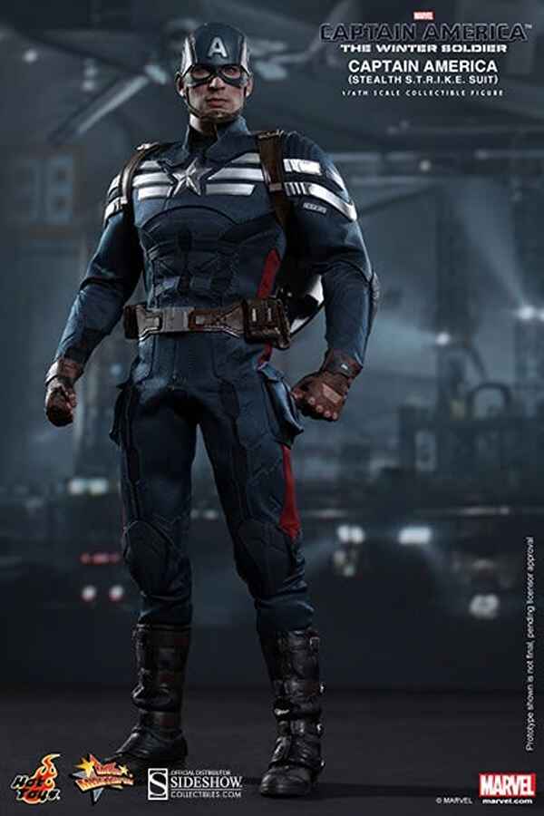 Captain America 2 The Winter Soldier Marvel Captain America (Stealth Strike Suit) 12 Inch 1/6 Scale Figure MMS242 902187