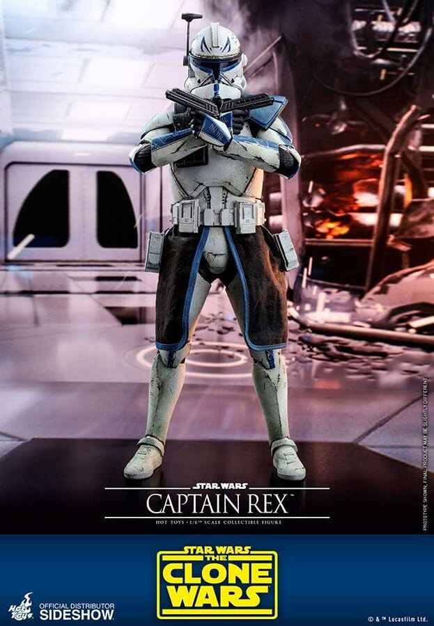 Star Wars The Clone Wars Captain Rex 1/6 Scale 12 Inch Figure TMS018 906349