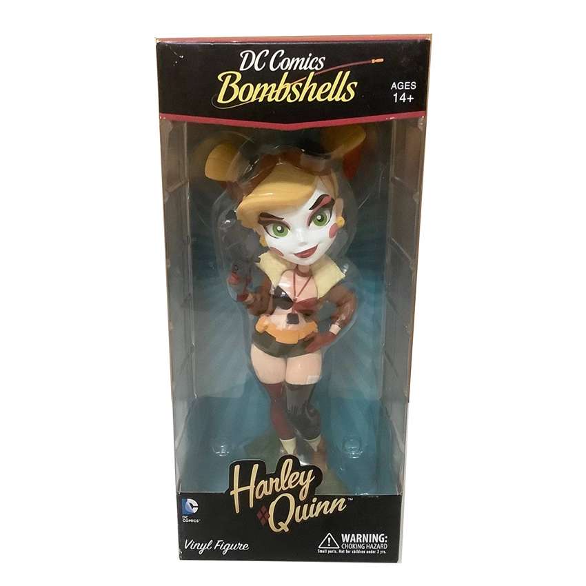 DC Comics Bombshells Harley Quinn 7.5 Inch Vinyl Figure