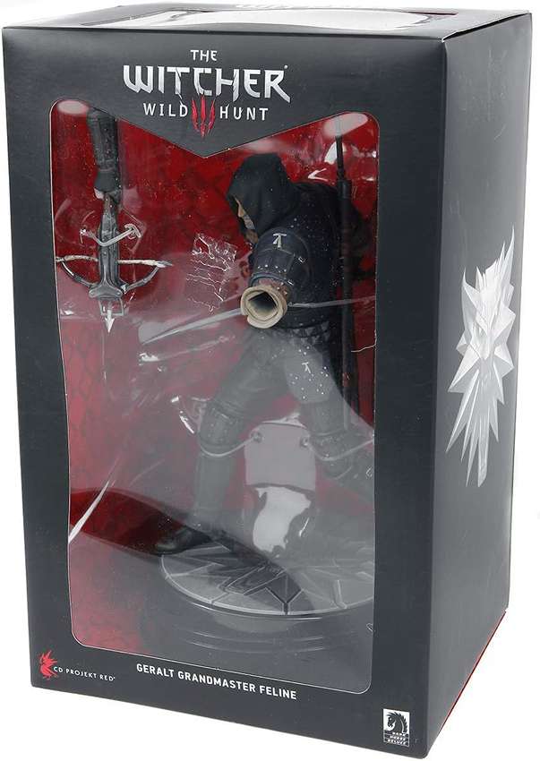 The Witcher 3 Wild Hunt: Geralt Grandmaster Feline 11 Inch PVC Figure Statue
