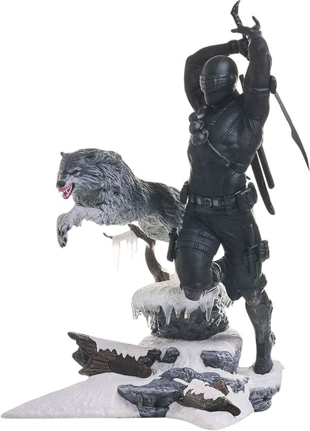 G.I. Joe Gallery Snake Eyes 10 Inch PVC Figure Statue