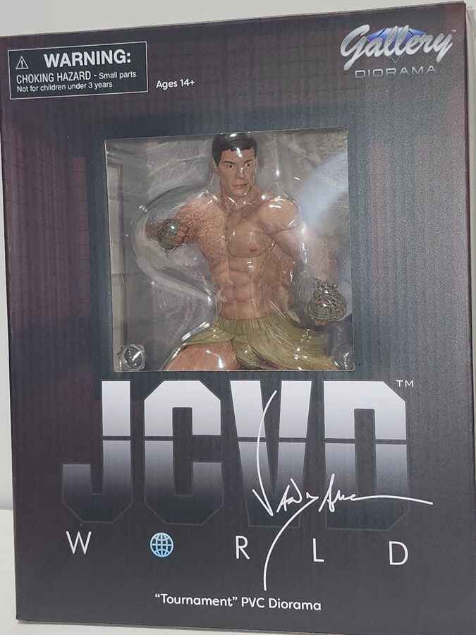Movie Gallery Jean-Claude Van Damme Tournament 10 Inch PVC Diorama Figure