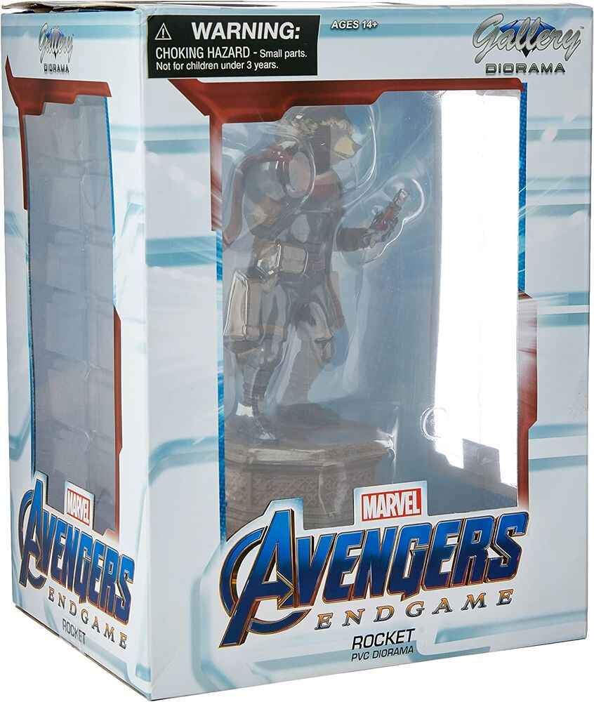 Marvel Gallery Avengers Endgame Rocket 7 Inch PVC Figure Diorama