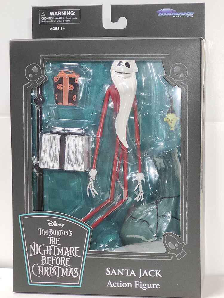 Nightmare Before Christmas Best of Series 3 Santa Jack 8 Inch Action Figure