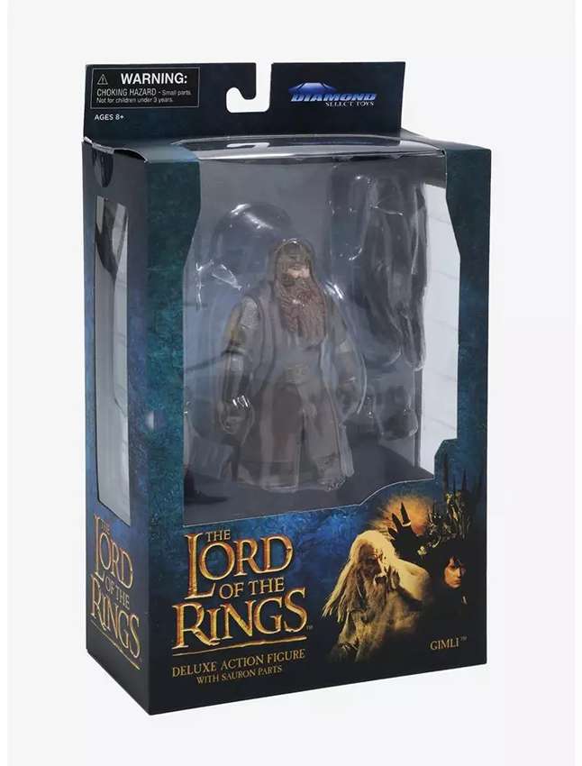 The Lord of the Rings Select Series 1 Gimli 7 Inch Scale Action Figure