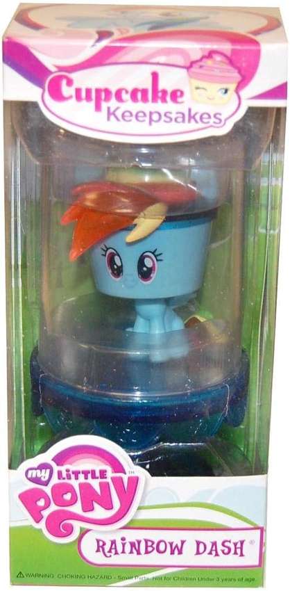 Cupcake Keepsakes My Little Pony 3 Inch Vinyl Figure - Rainbow Dash