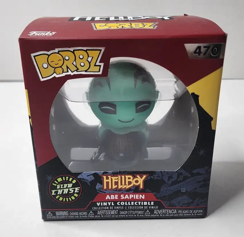 Pop Dorbz Hellboy 3 Inch Vinyl Figure - Abe Sapien Chase (Glow in the Dark) #470