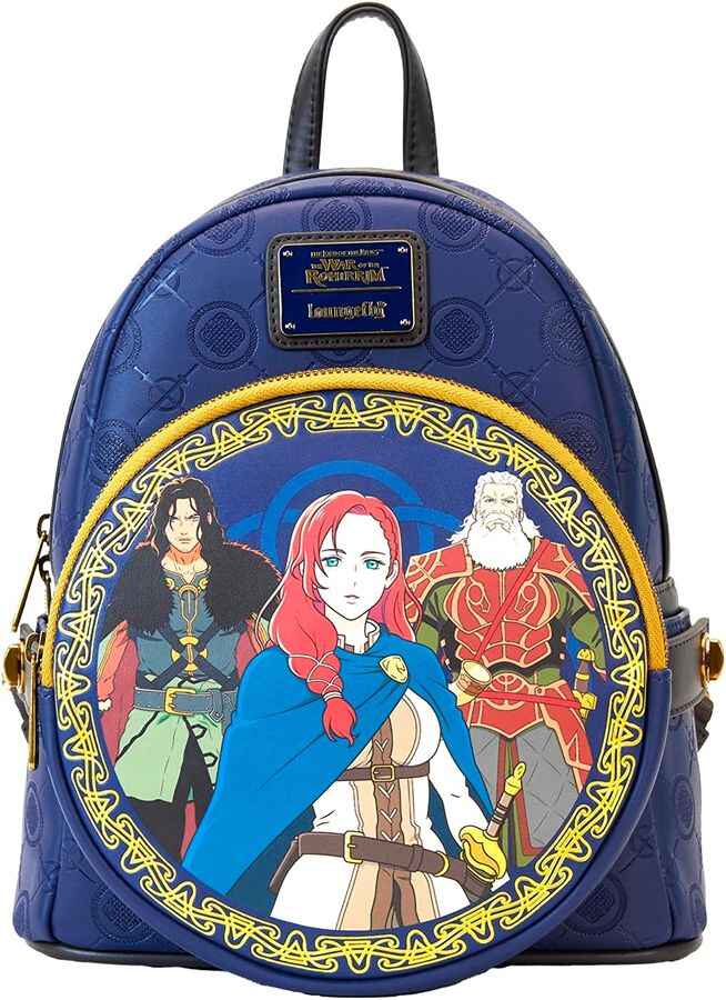 Loungefly Lord of The Rings War of Rohirrim Cosplay Mini Backpack Shoulder Bag