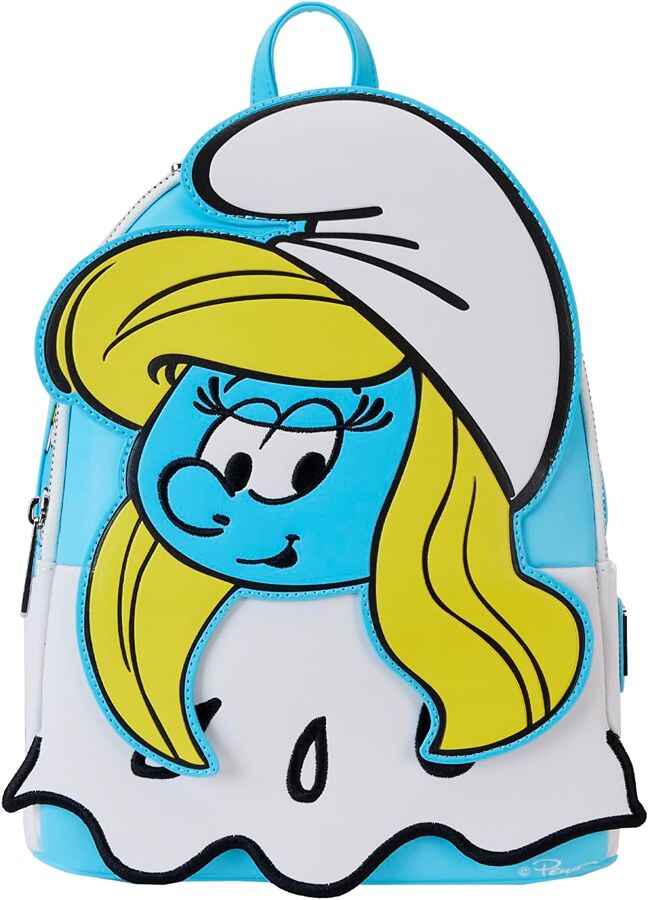 Loungefly Smurfs Smurfette Cosplay Mini Backpack Shoulder Bag