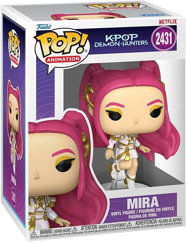 Pop Animation K-Pop Demon Hunters 3.75 Inch Vinyl Figure - Mira #2431