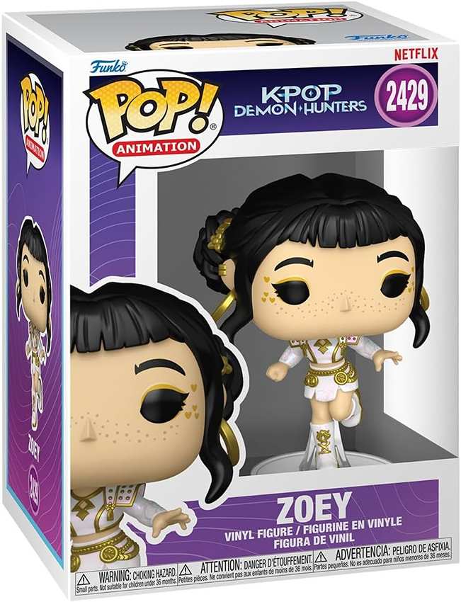 Pop Animation K-Pop Demon Hunters 3.75 Inch Vinyl Figure - Zoey #2429