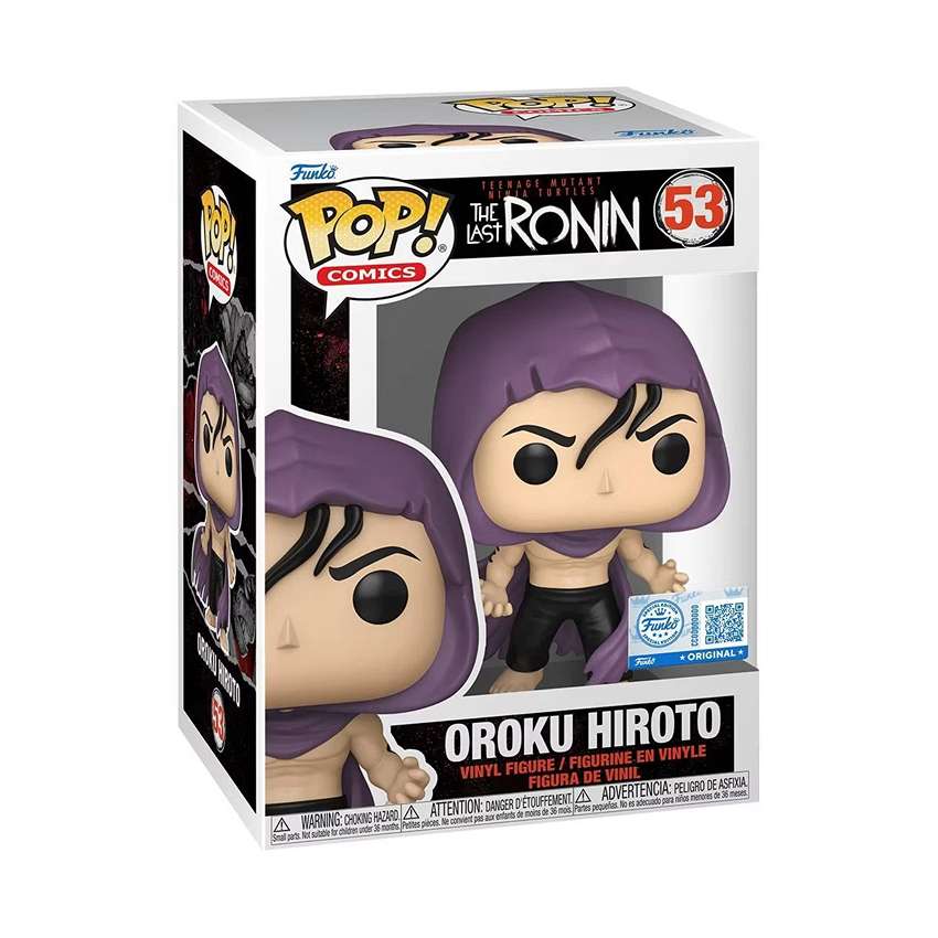 Pop Comics Teenage Mutant Ninja Turtles The Last Ronin 3.75 Inch Vinyl Figure - Oroku Hiroto Exclusive #53