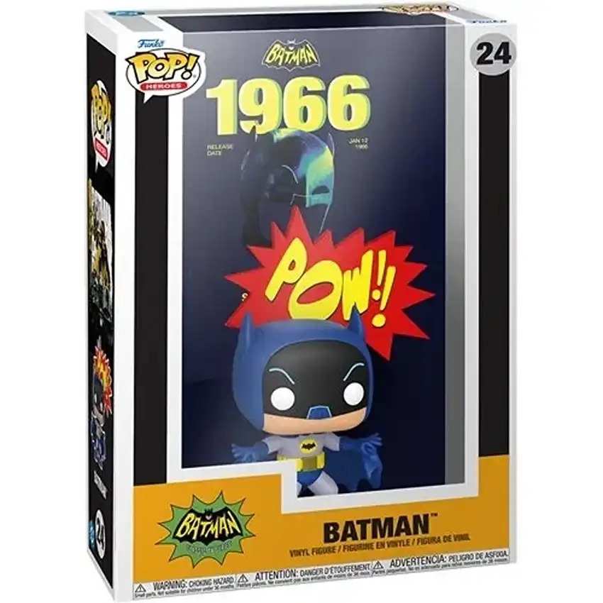 Pop Heroes VHS Cover DC Batman TV Series (1966) 3.75 Inch Vinyl Figure - Batman #25