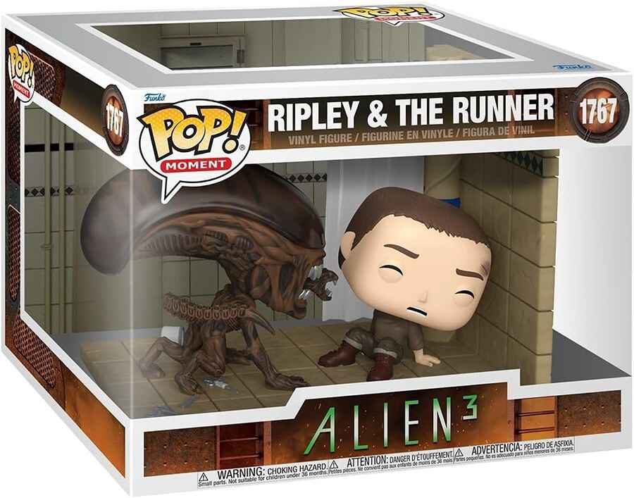 Pop Moment Alien 3 Deluxe 3.75 Inch Vinyl Figure - Ripley and The Runner #1767