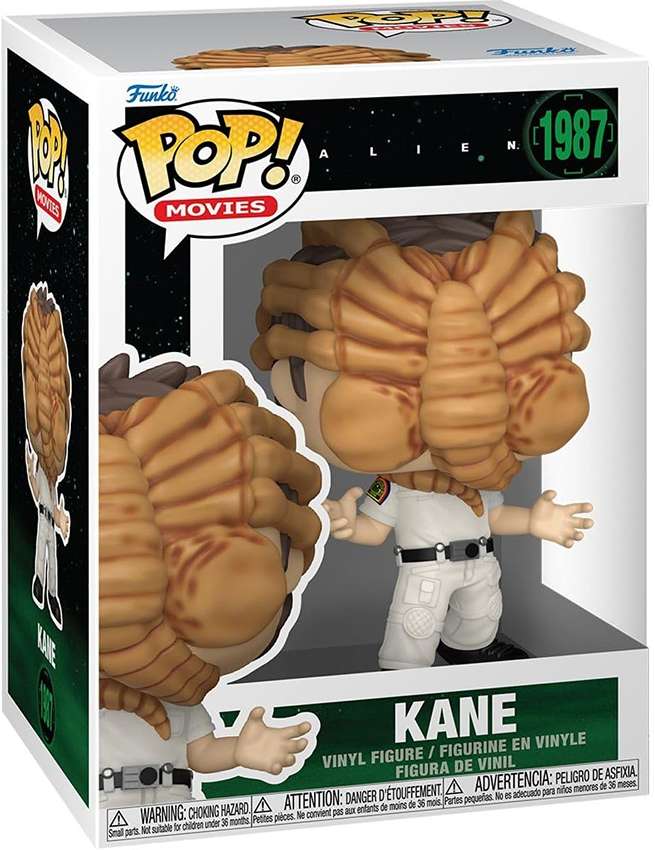 Pop Movies Alien 3.75 Inch Vinyl Figure - Kane #1987