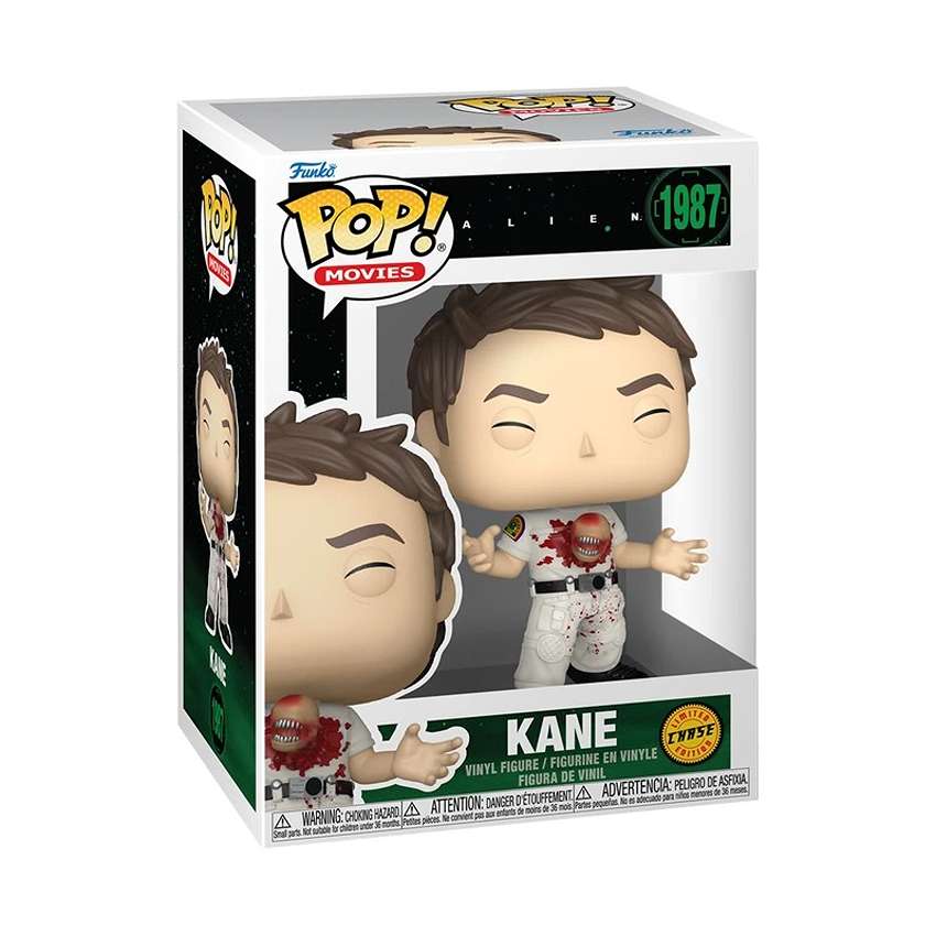 Pop Movies Alien 3.75 Inch Vinyl Figure - Kane Chase #1987