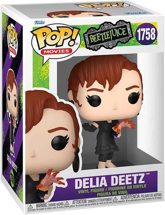 Pop Movies Beetlejuice 3.75 Inch Vinyl Figure - Delia Deetz #1758