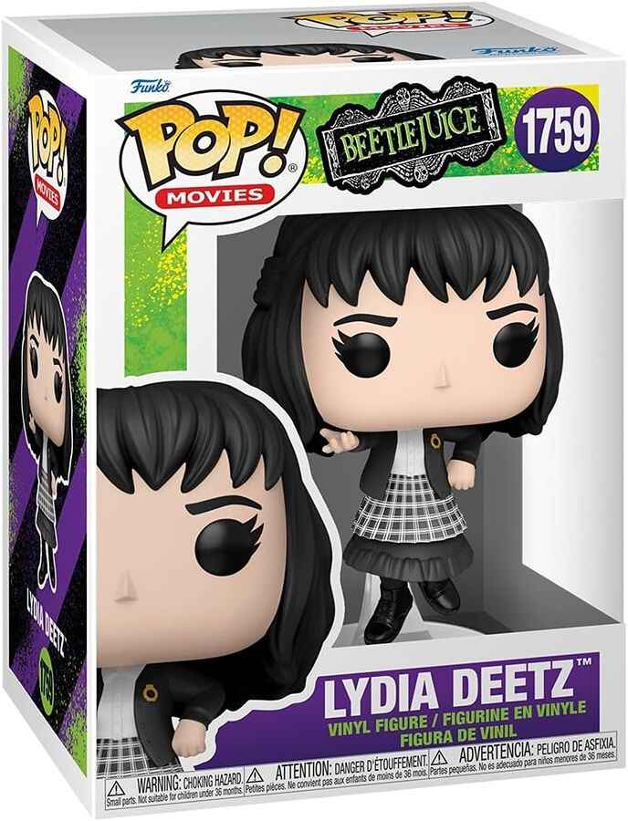 Pop Movies Beetlejuice 3.75 Inch Vinyl Figure - Lydia Deetz #1759