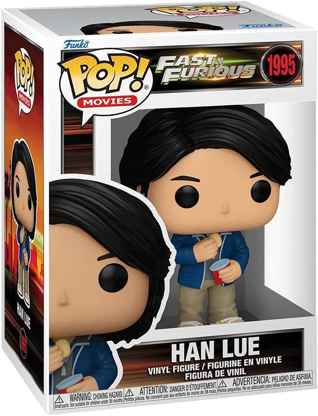 Pop Movies Fast and Furious 3.75 Inch Vinyl Figure - Han Lue #1995