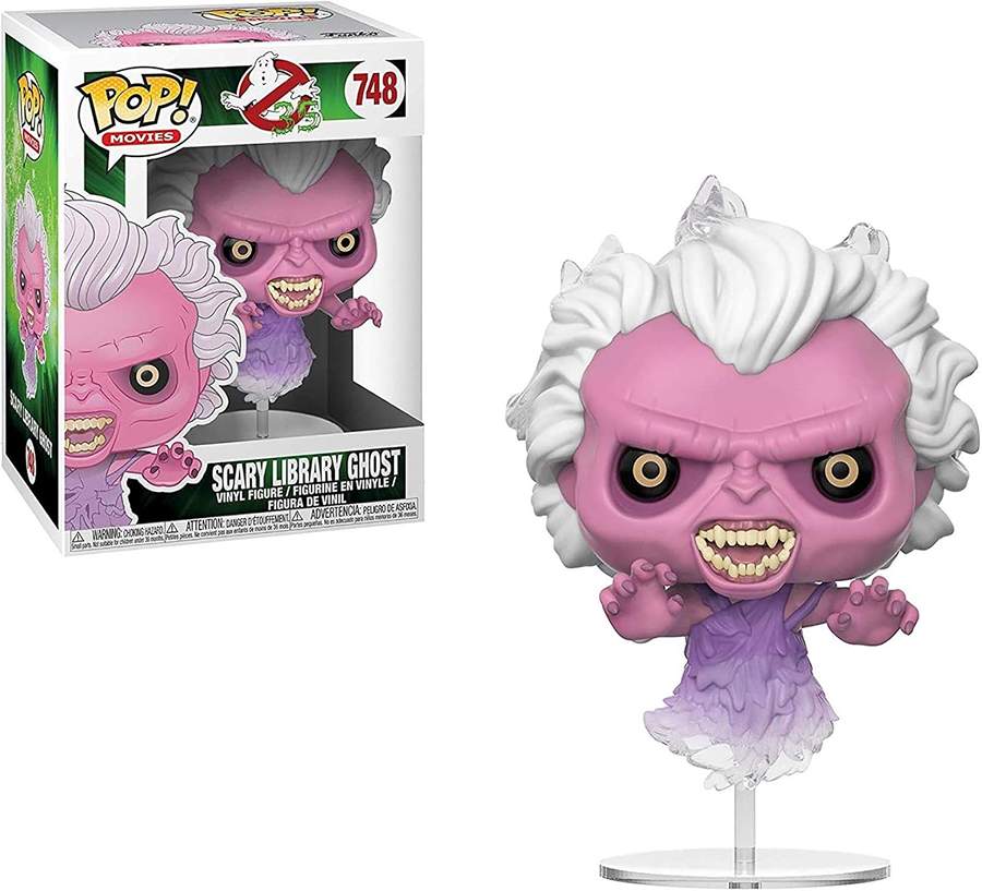 Pop Movies Ghostbusters 3.75 Inch Vinyl Figure - Scary Library Ghost #748