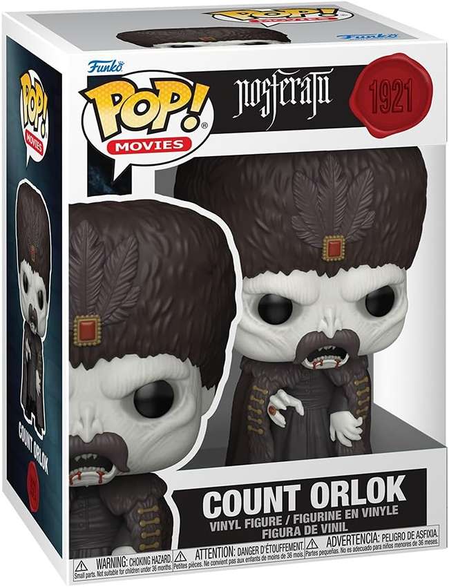 Pop Movies Nosferatu (2025) 3.75 Inch Vinyl Figure - Count Orlok #1921