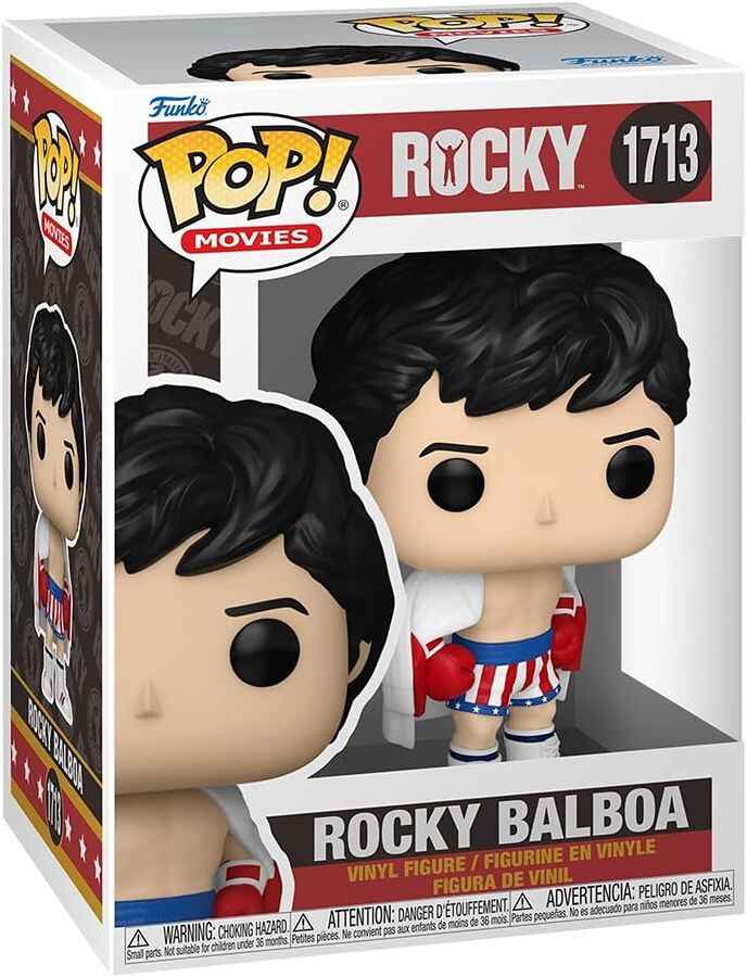 Pop Movies Rocky (IV) 3.75 Inch Vinyl Figure - Rocky Balboa #1713