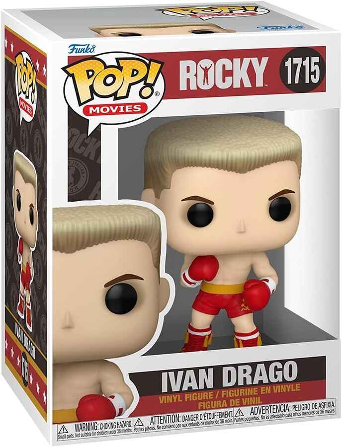Pop Movies Rocky 3.75 Inch Vinyl Figure - Ivan Drago #1715
