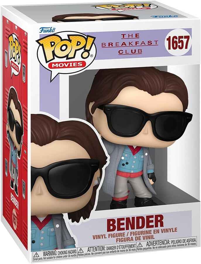 Pop Movies The Breakfast Club 3.75 Inch Vinyl Figure - Bender #1657