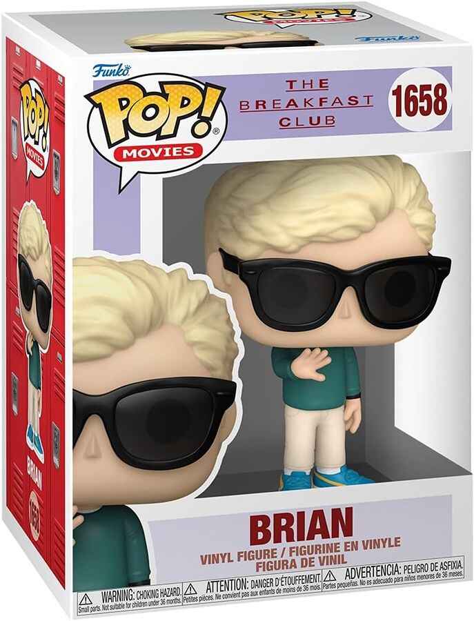 Pop Movies The Breakfast Club 3.75 Inch Vinyl Figure - Brian #1658