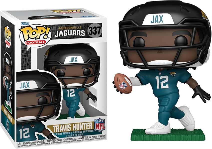 Pop Sports NFL Football 3.75 Inch Vinyl Figure - Travis Hunter #337 Jacksonville Jaguars