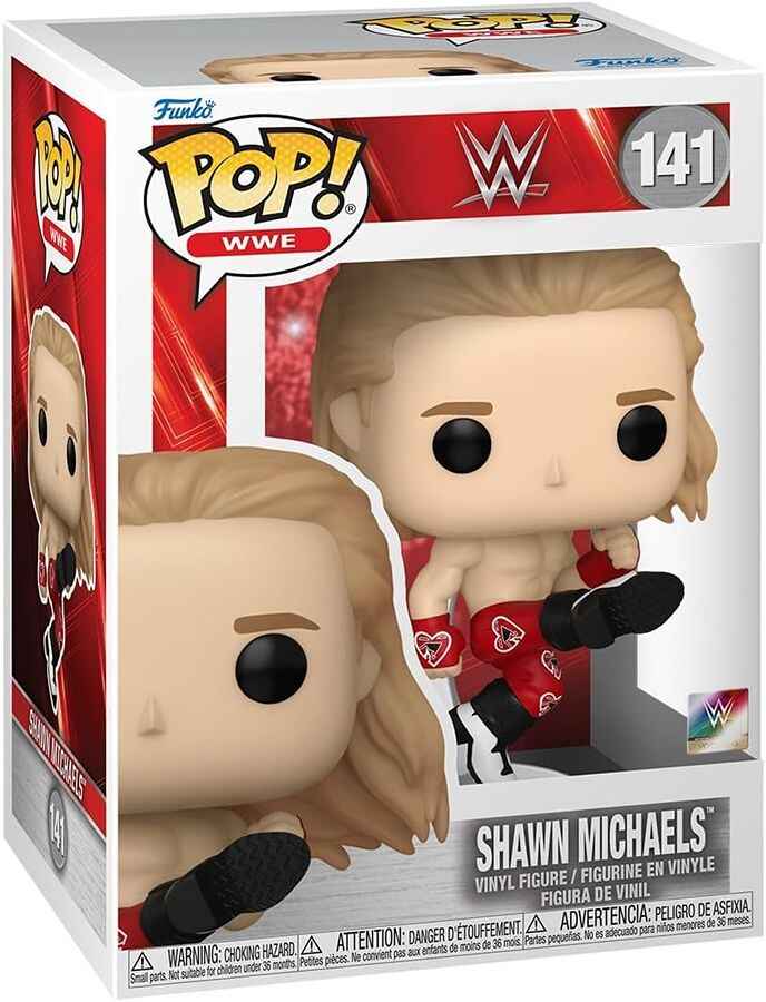 Pop Sports WWE Wrestling 3.75 Inch Vinyl Figure - Shawn Michaels (Heartbreak Kid) #141