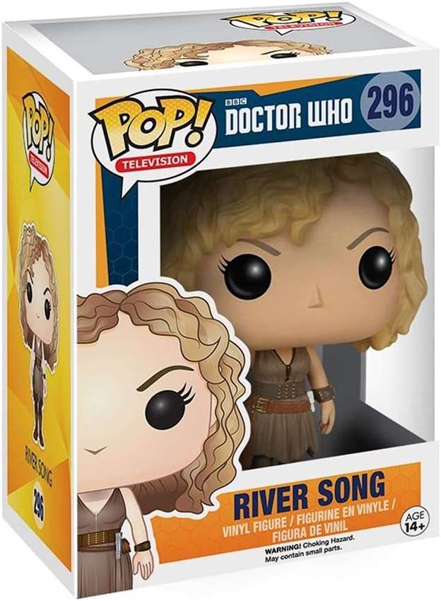 Pop Television Doctor Who 3.75 Inch Vinyl Figure - River Song #296