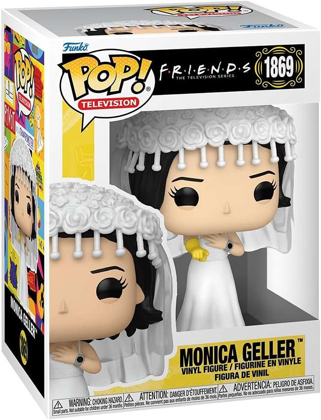 Pop Television Friends 3.75 Inch Vinyl Figure - Monica Geller (Wedding Dress) #1869