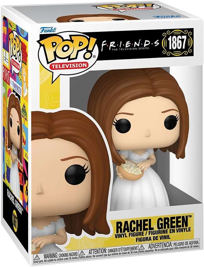 Pop Television Friends 3.75 Inch Vinyl Figure - Rachel Green (Wedding Dress) #1867