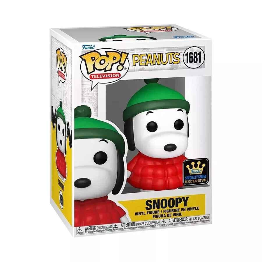 Pop Television Peanuts 3.75 Inch Vinyl Figure - Snoopy (Specialty Series) #1681