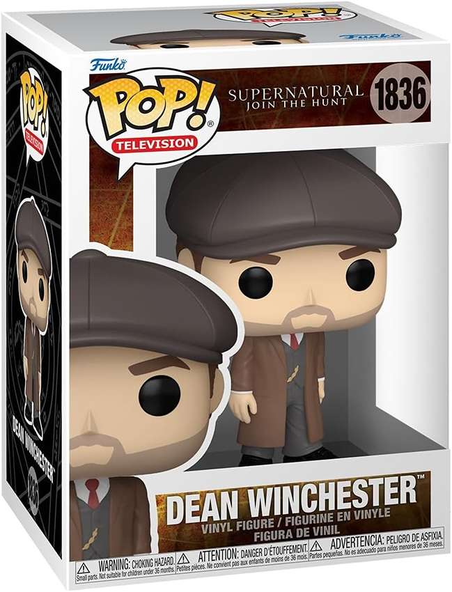 Pop Television Supernatural 3.75 Inch Vinyl Figure - Dean Winchester #1836