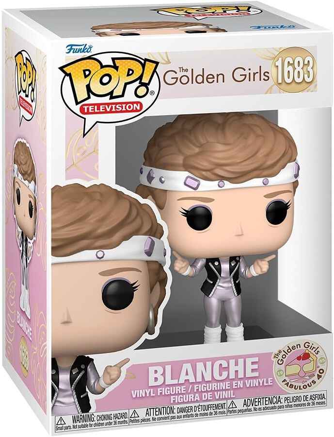 Pop Television The Golden Girls 40th Anniversary 3.75 Inch Vinyl Figure - Blanche #1683