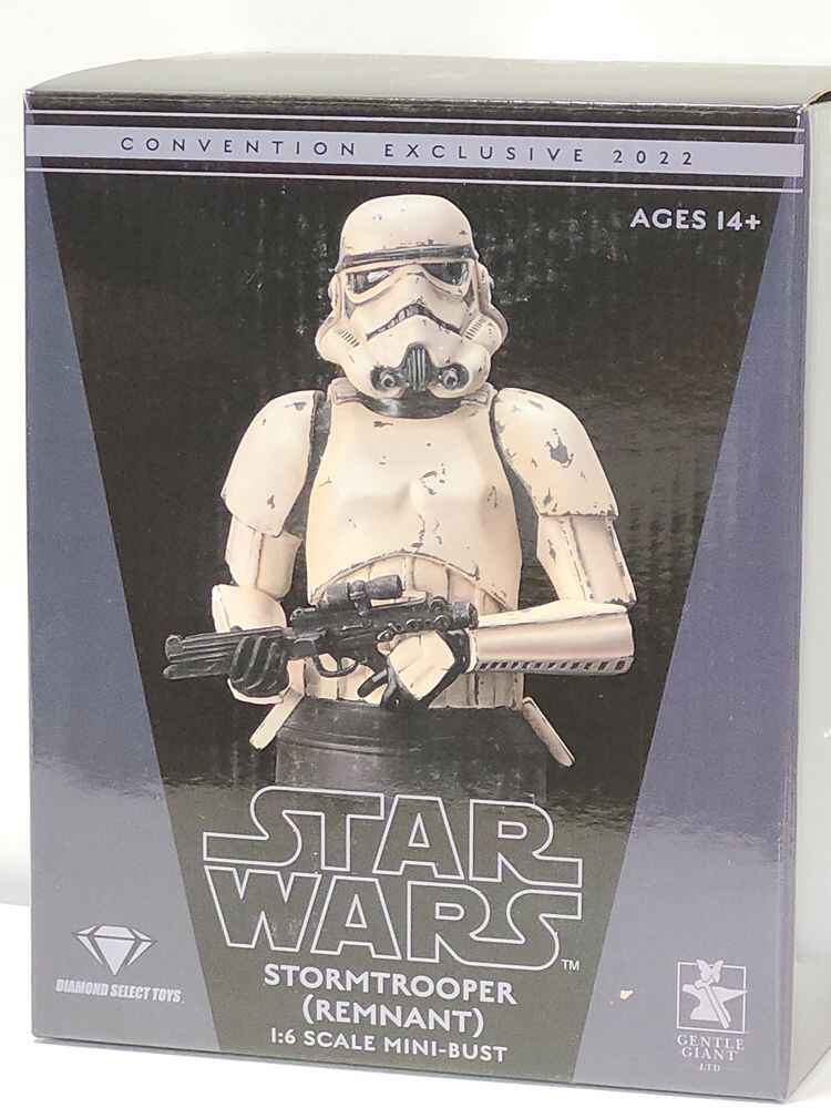 Star Wars The Mandalorian Stormtrooper Remnant Convention Exclusive 2022 1/6 Scale 6 Inch Mini Bust