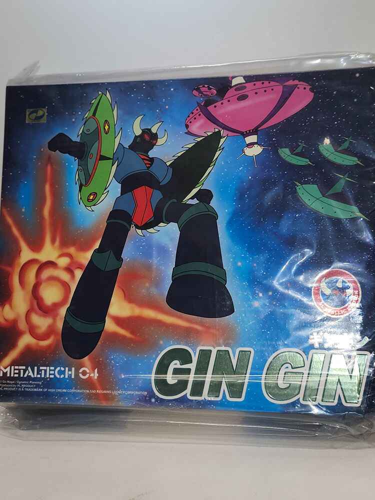 Grendizer (Goldorak) Metaltech 04 Gin Gin 6 Inch (2023 Metallic) Version UFO Robot Action Figure