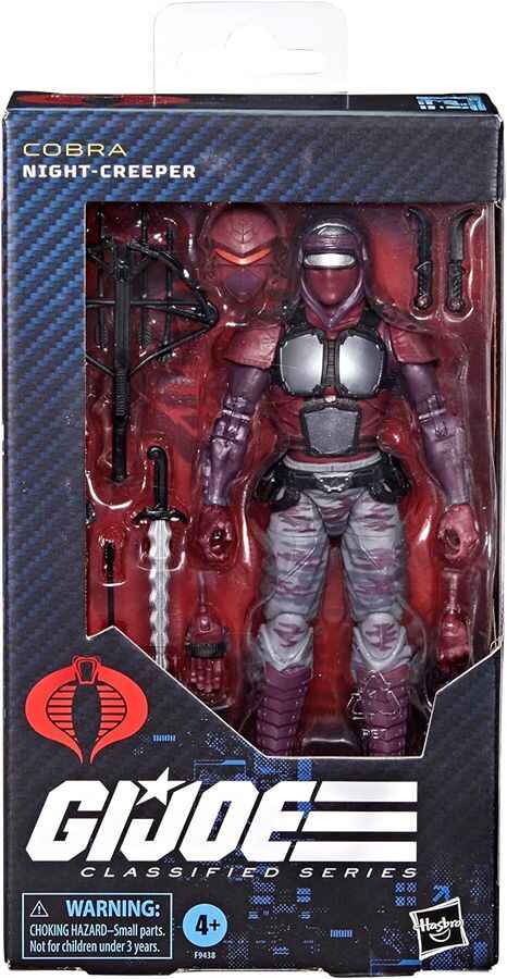 G.I. Joe Classified Series Cobra Night-Creeper 6 Inch Action Figure #121