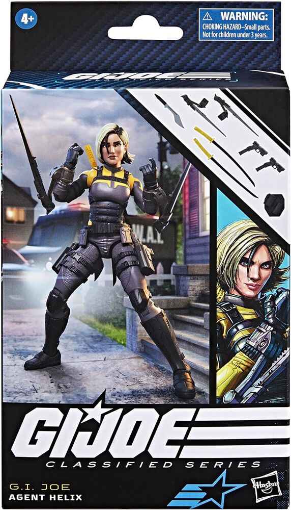 G.I. Joe Classified Series Agent Helix 6 Inch Action Figure #104