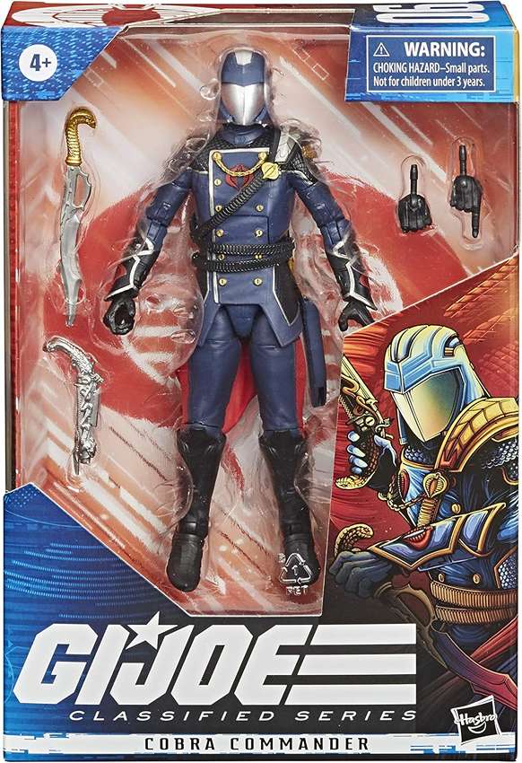 G.I. Joe Classified Series Cobra Commander 6 Inch Action Figure #06
