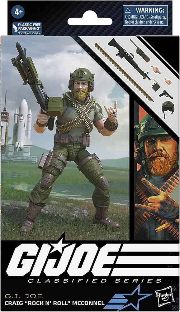 G.I. Joe Classified Series Cobra Craig "Rock 'N Roll" McConnel 6 Inch Action Figure #71