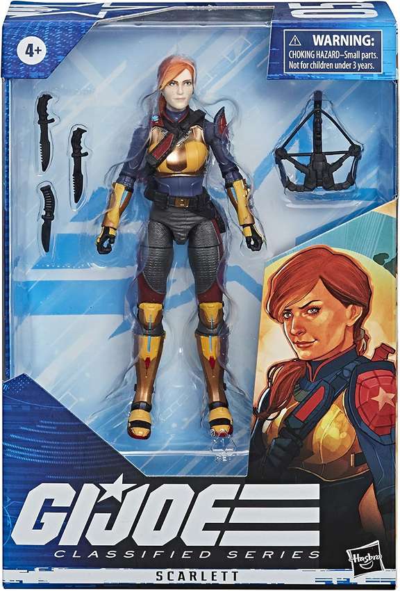 G.I. Joe Classified Series Scarlett (Purple Undershirt) 6 Inch Action Figure #05