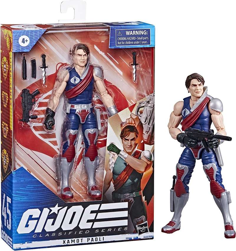 G.I. Joe Classified Series Xamot Paoli 6 Inch Action Figure #45