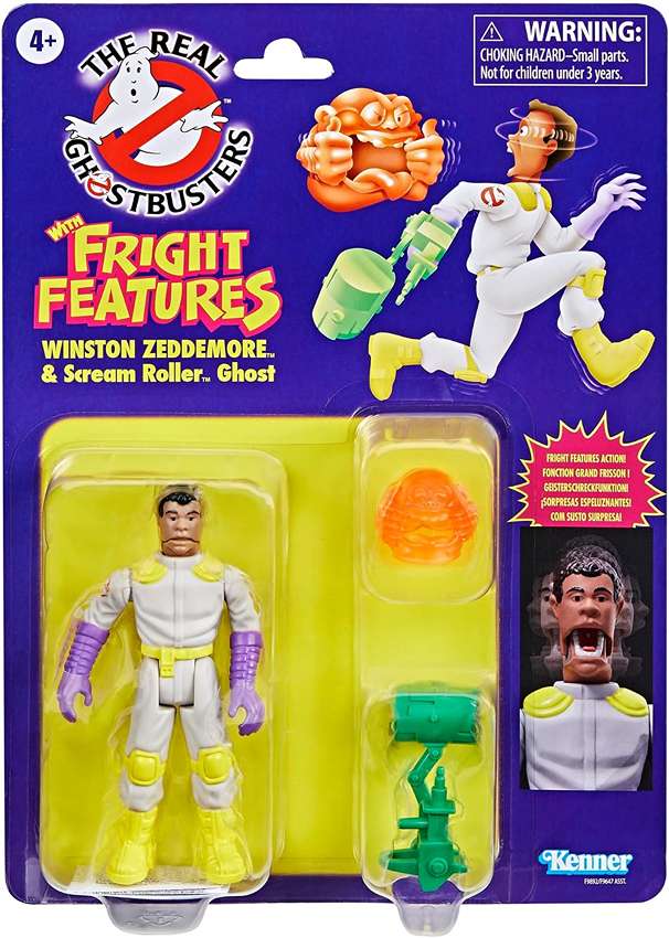 Ghostbusters Classics Winston Zeddemore Fright Features 5 Inch Action Figure